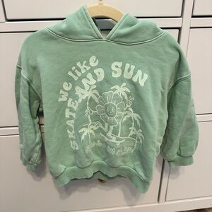 Zara Mint Green Kids Hoodie - Skate and Sun